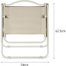 Стул NATUREHIKE CNK2300JU012 складной чёрный M 6976023926860